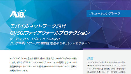 モバイルネットワーク向け Gi/SGiファイアウォールプロテクション