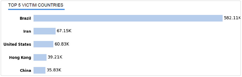 TOP 5 VICTIM COUNTRIES