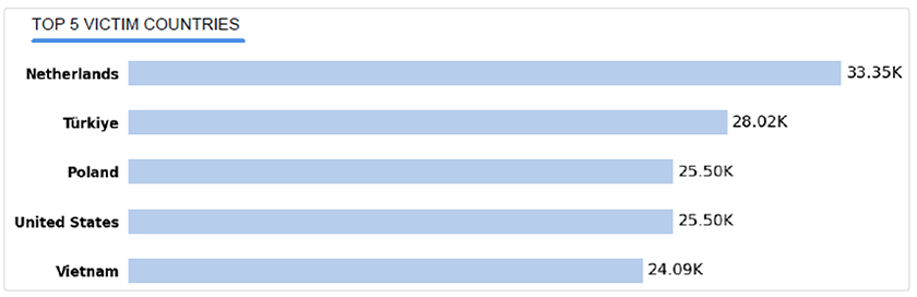 TOP 5 VICTIM COUNTRIES